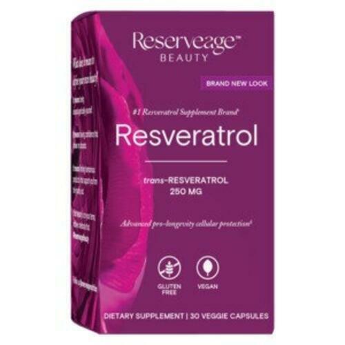 Reserveage Beauty Resveratrol Veggie Capsules, 250 mg, 30 ct | CVS