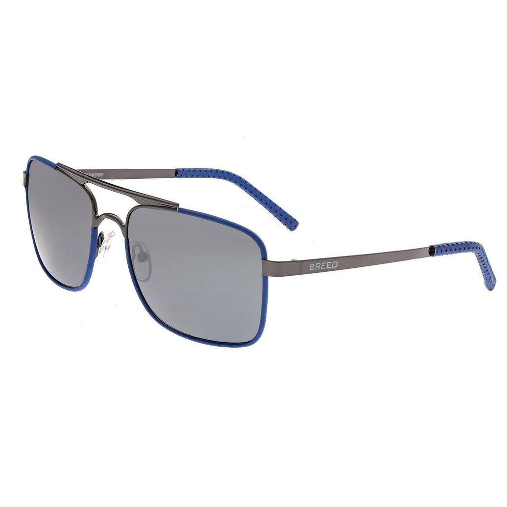 BREED Draco Polarized Sunglasses - Gunmetal/Black
