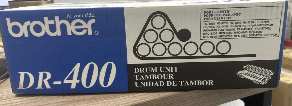 BROTHER DR-400 OEM Black Drum Unit Cartridge
