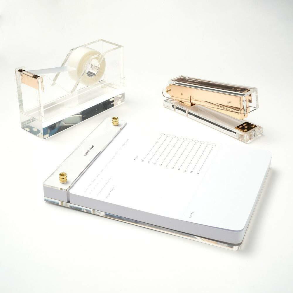 RUSSELL+HAZEL Acrylic Drafter’s Tablet, Acrylic Tablet Pad, Desk Accessory,