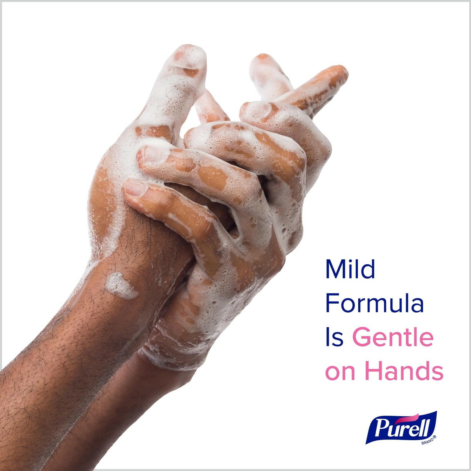 PURELL Antimicrobial Foaming Hand Soap, Light Fragrance, 1200 mL Refill for