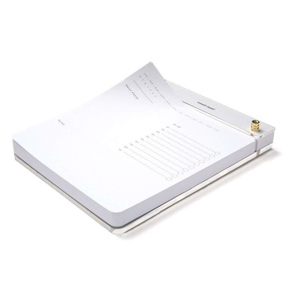 RUSSELL+HAZEL Acrylic Drafter’s Tablet, Acrylic Tablet Pad, Desk Accessory,