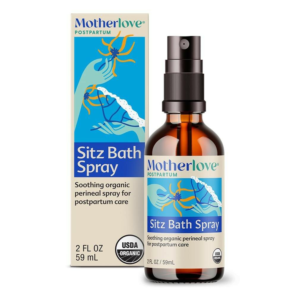 Motherlove Sitz Bath Spray (2 oz) Sitz Bath for Postpartum Care—Herbal Perineal