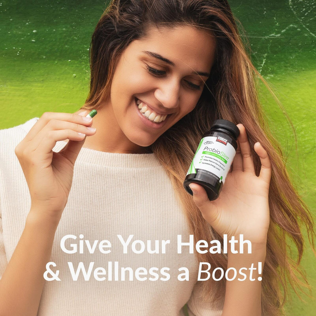 Force Factor ProbioSlim Probiotic Supplement for Women and Men with Probiotics