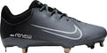 Nike Women's Hyperdiamond 4 Pro Metal Fastpitch Softball Cleats, Gray, Sz-9