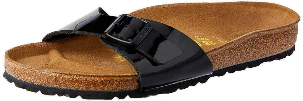 Birkenstock Women's Florida Soft Footbed Birko-Flor Black Sandals - 41 M EU /