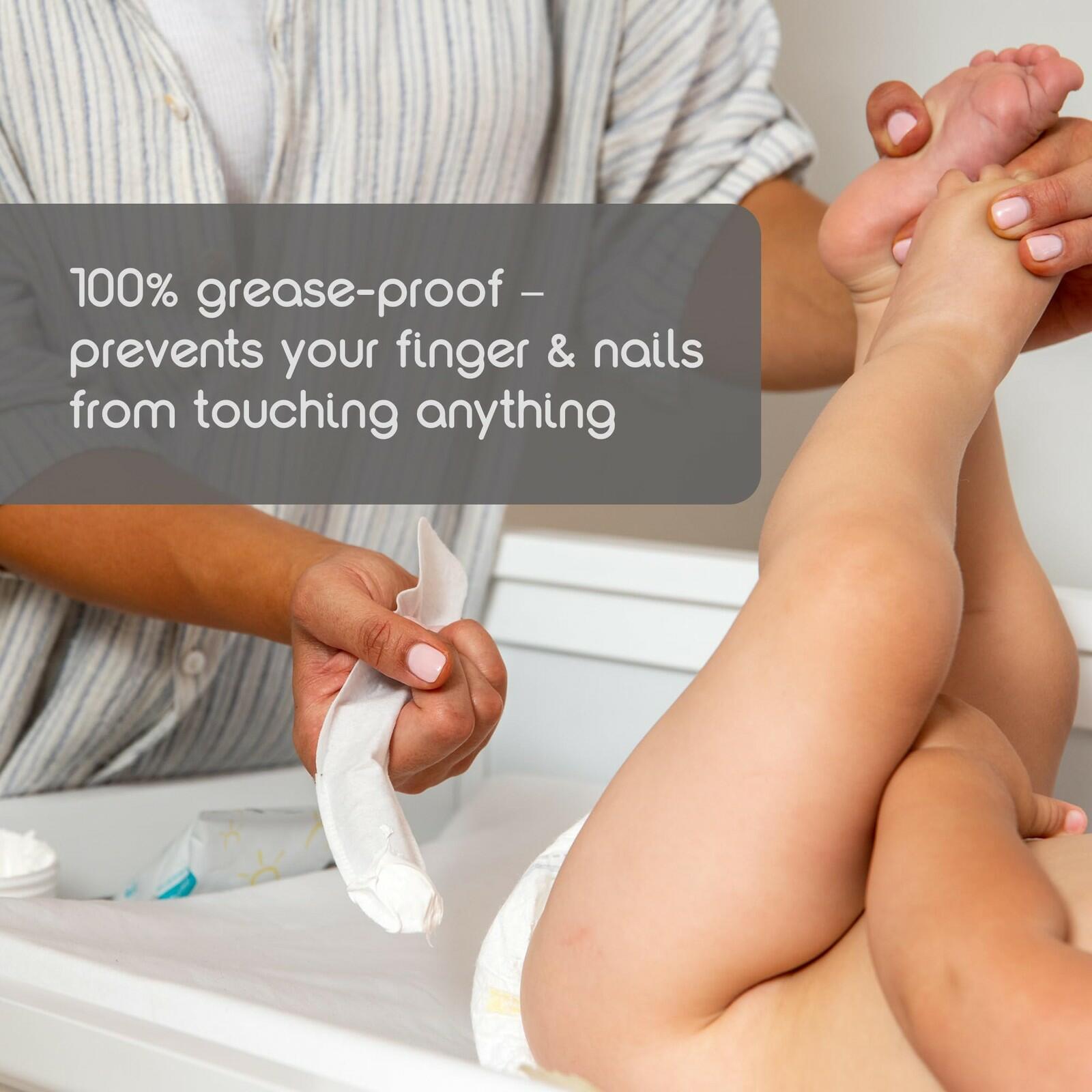 Baby Brezza Finger Shields - Mess Free Diaper Rash Cream Applicator – Keeps