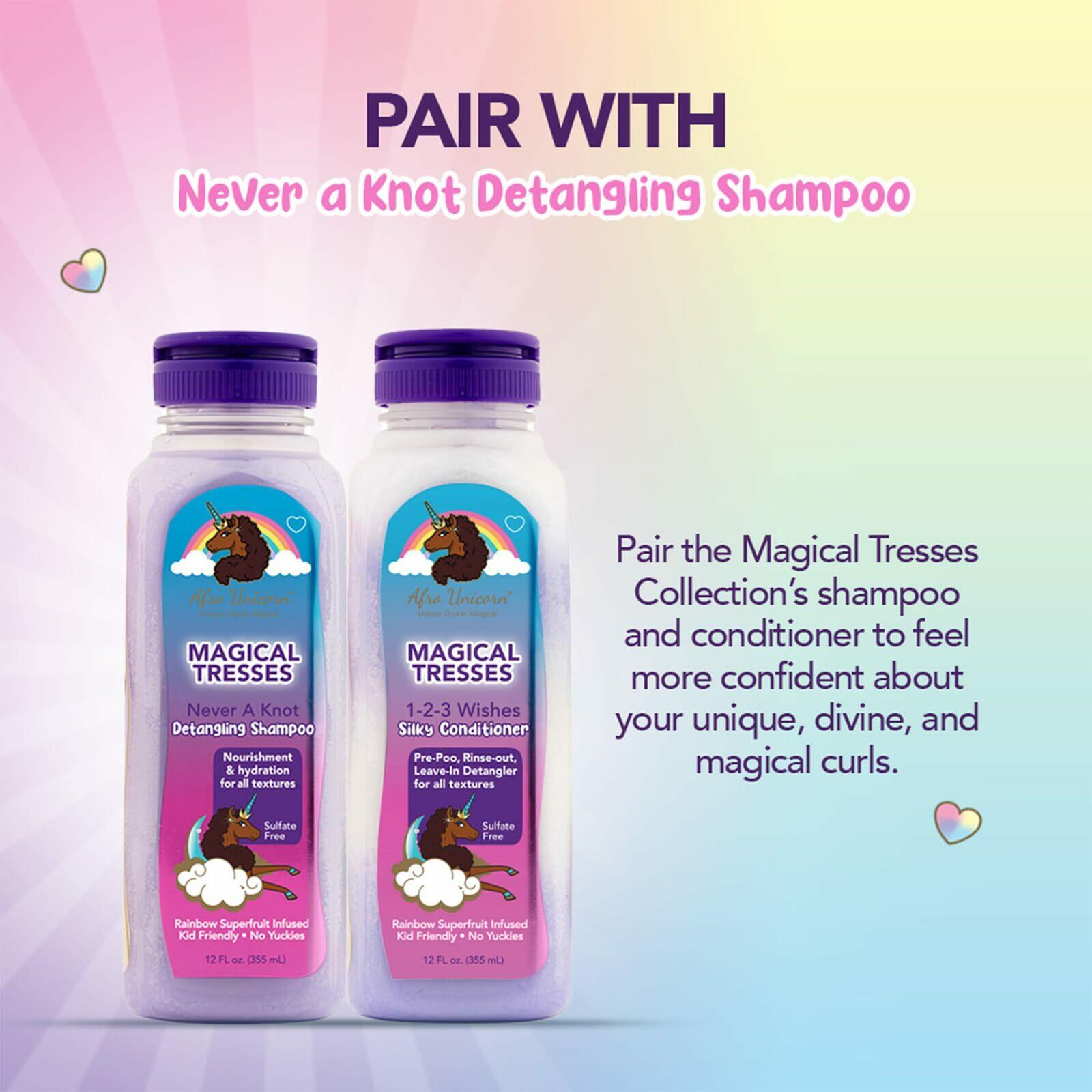 MAGICAL TRESSES by Afro Unicorn - 1-2-3 Wishes Silky Conditioner - Restores Pack