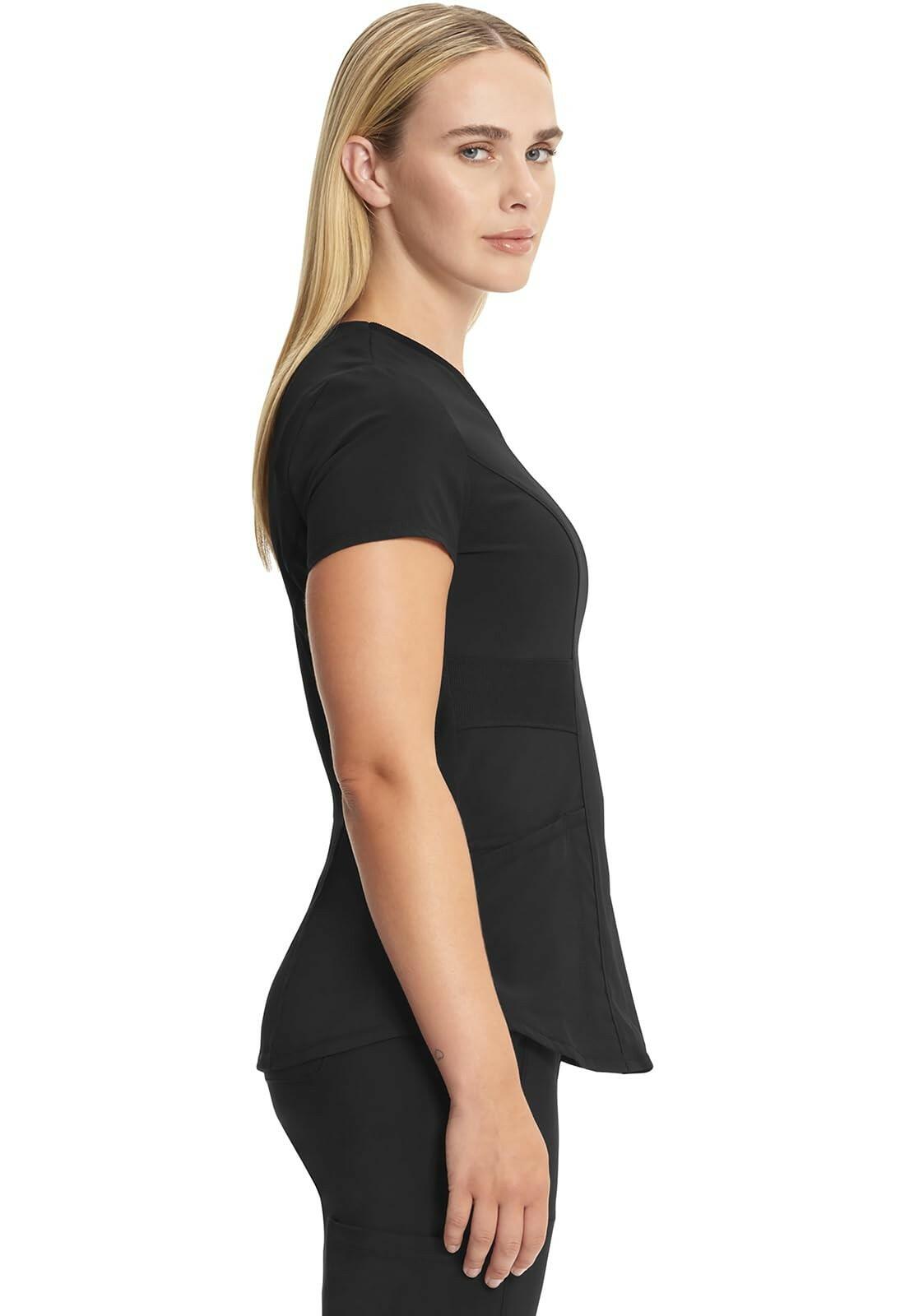 Cherokee Infinity V-Neck Women's Nurse Scrub Top, 4-Way Stretch, Superior