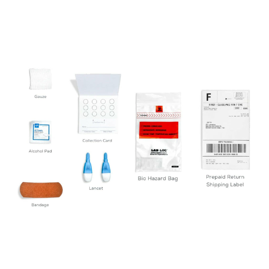 Natalist Women's Fertility Test - at-Home Test Kit by Everlywell Measures Key