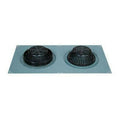 868-D1503 Roof and Overflow Drain With Receiver, 3 in Outlet, Cast Iron Drain