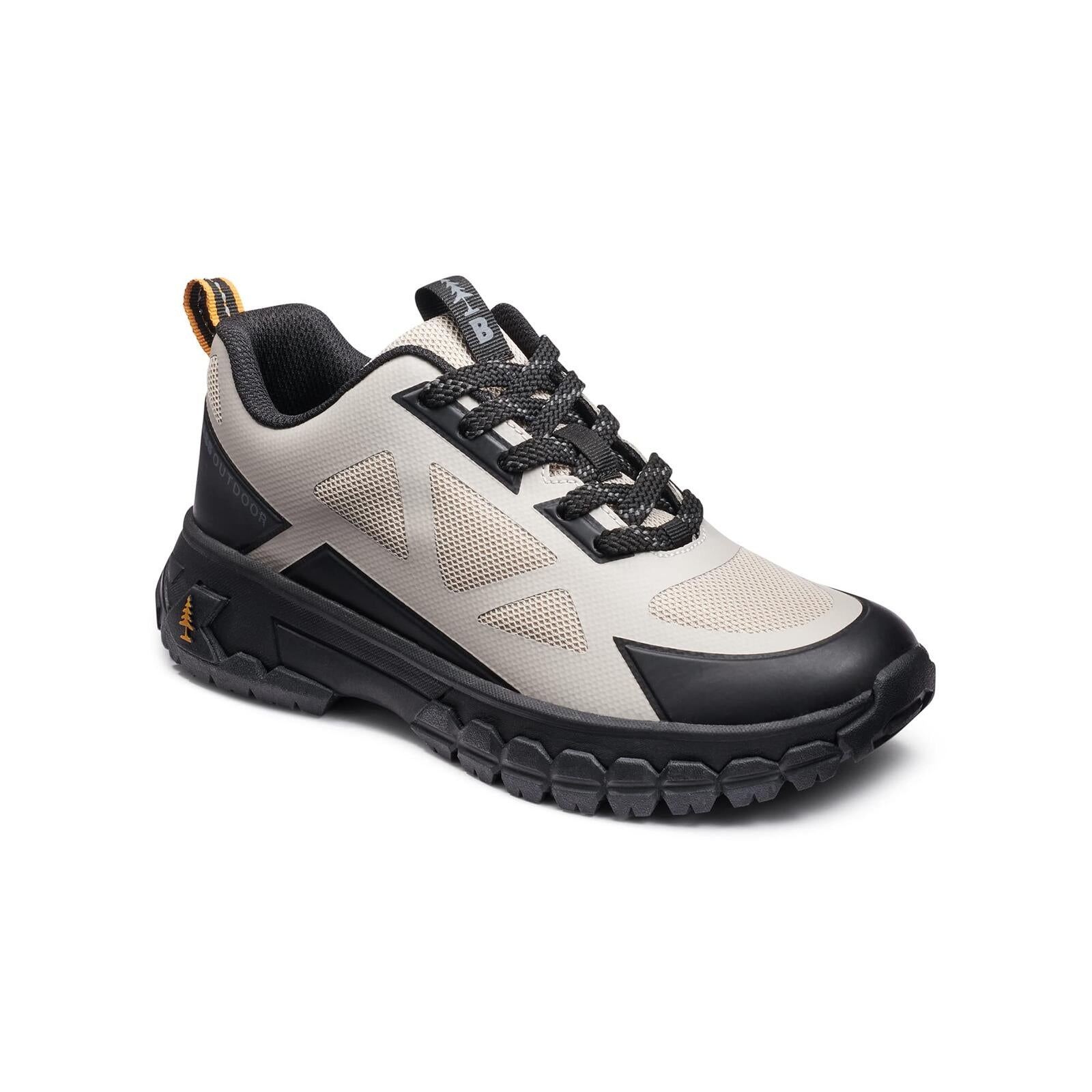 BASS OUTDOOR Women’s Peak Seamless Hiking Shoes – Lace-Up Trail Sneakers, Snow,