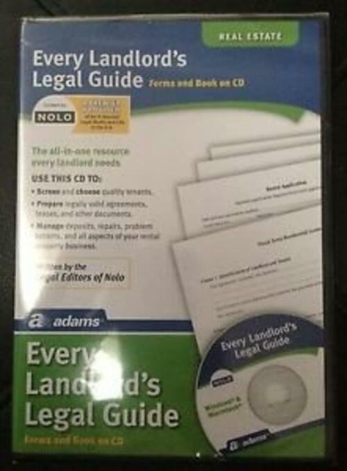 Adams ALC628 Every Landlords Legal Guide -