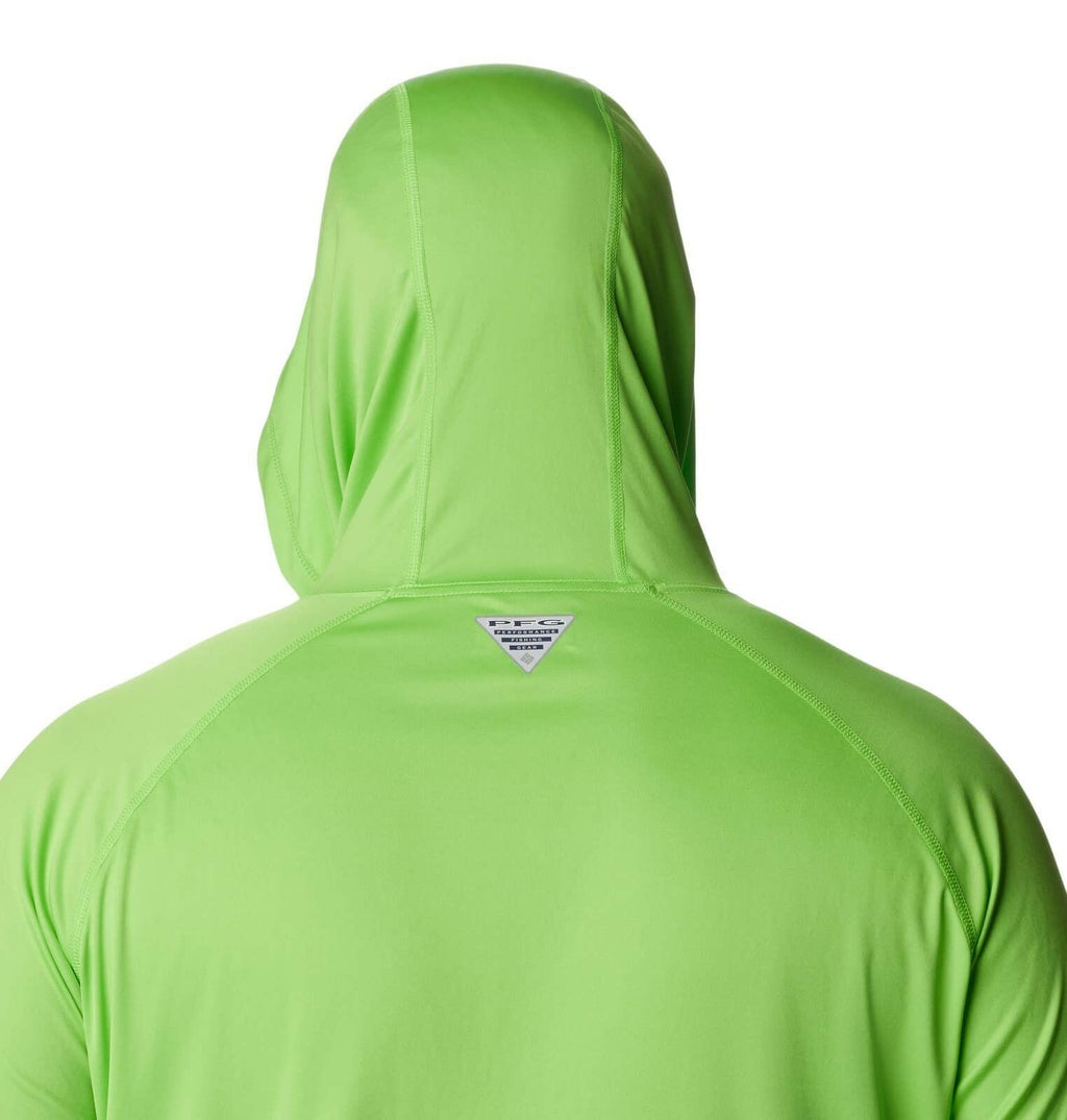 Columbia Men's Terminal Tackle Hoodie, White logo/Medium
