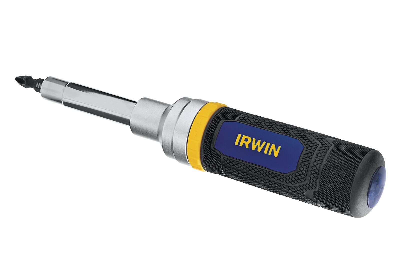 IRWIN 8-in-1 Ratcheting Screwdriver 1948774 Multi-Bit Tool