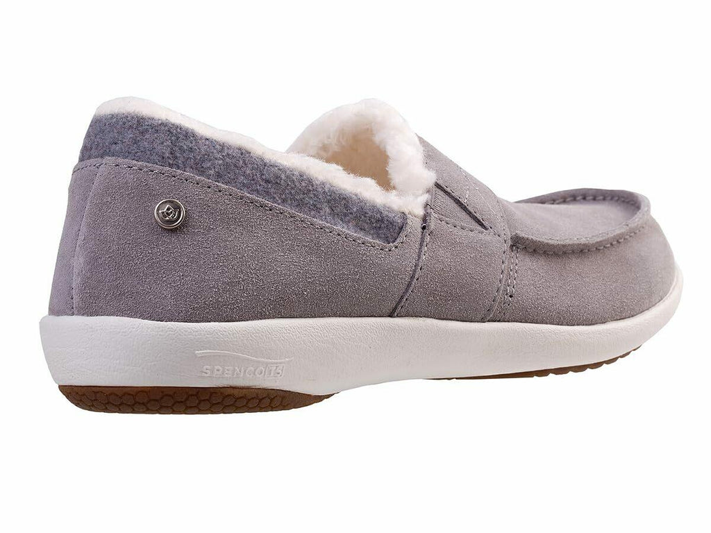 Spenco Women's Fiesta Cozier Slipper, Grey, 7