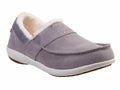 Spenco Women's Fiesta Cozier Slipper, Grey, 7