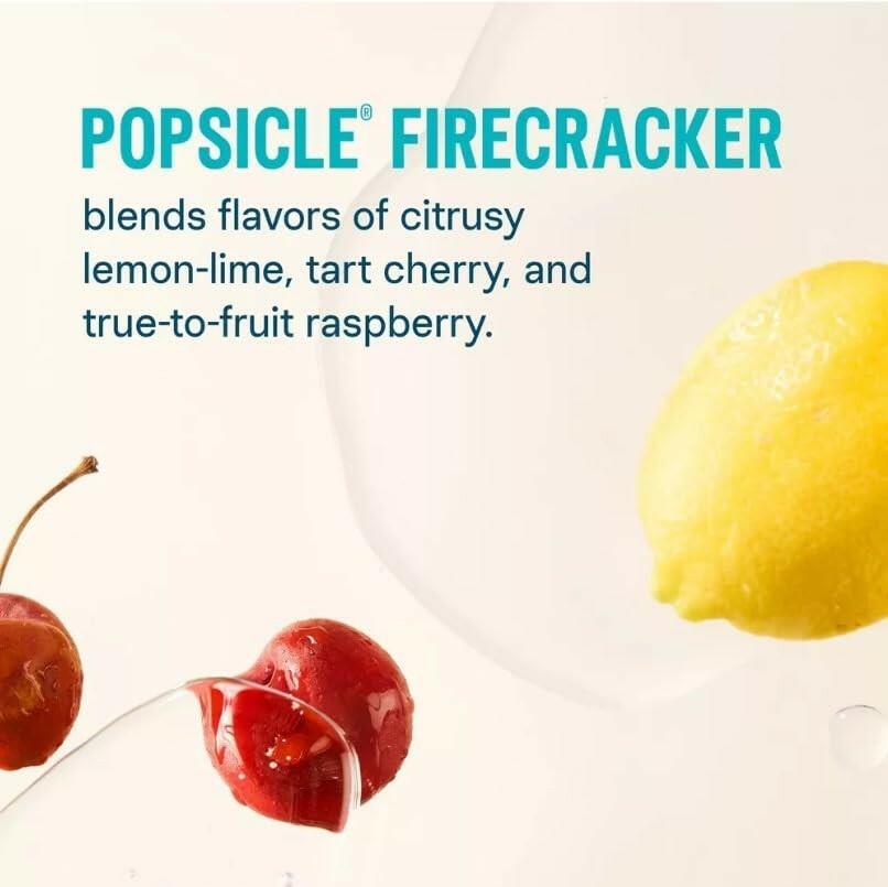Liquid I.V. Hydration Multiplier Popsicle Firecracker - 6 Sticks