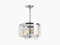 KOHLER Artifacts Chandelier Light Fixture, Three Chandelier Lighting, Adjustable