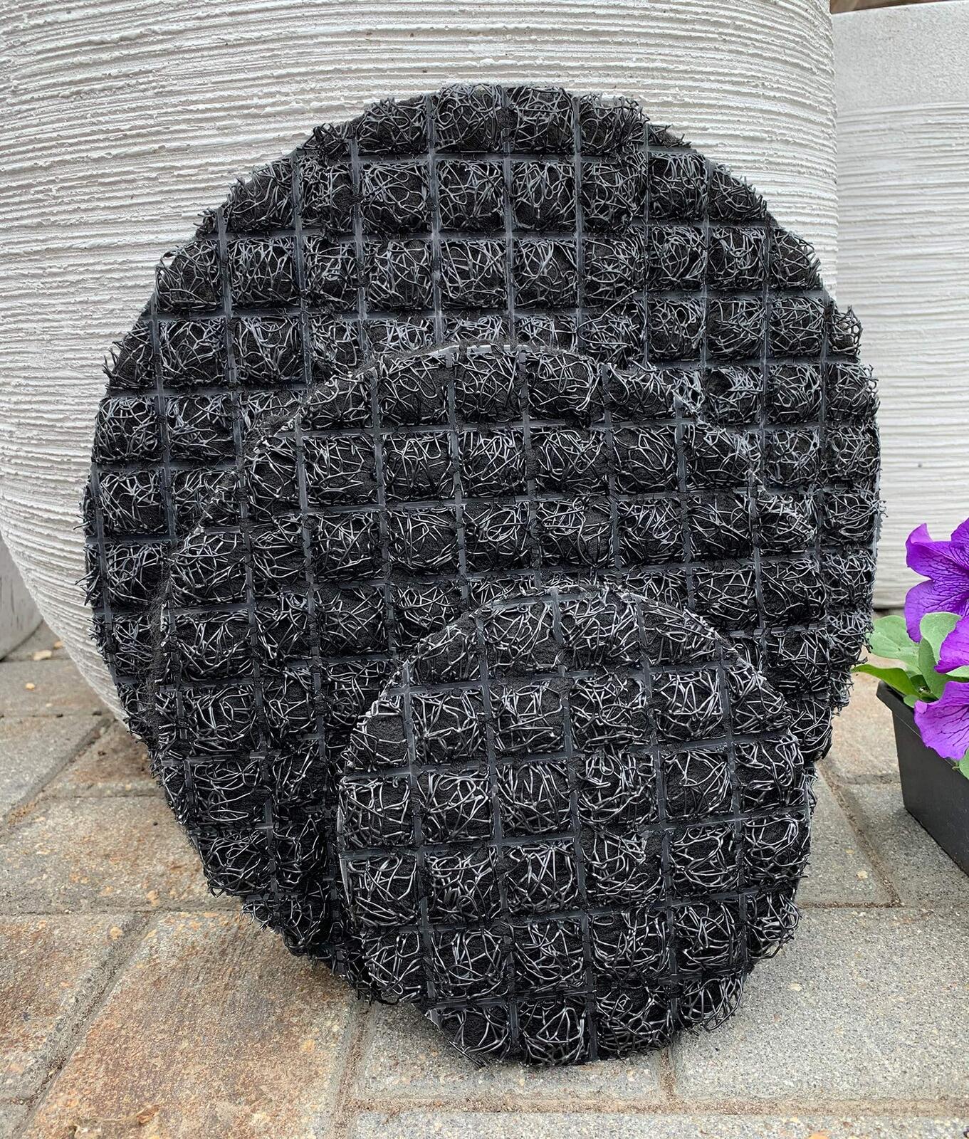 Drain Smart 9” 2-Pack 3D Mesh Drainage Discs - Perfect for Indoor/Outdoor Potted
