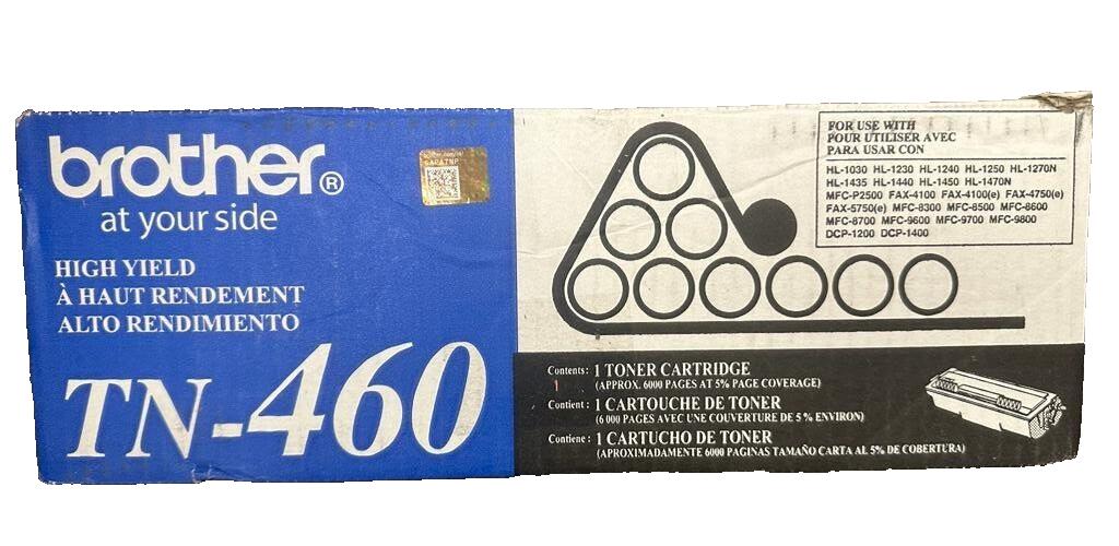 Brother Genuine High Yield Toner Cartridge TN460 Replacement Black Toner Page...