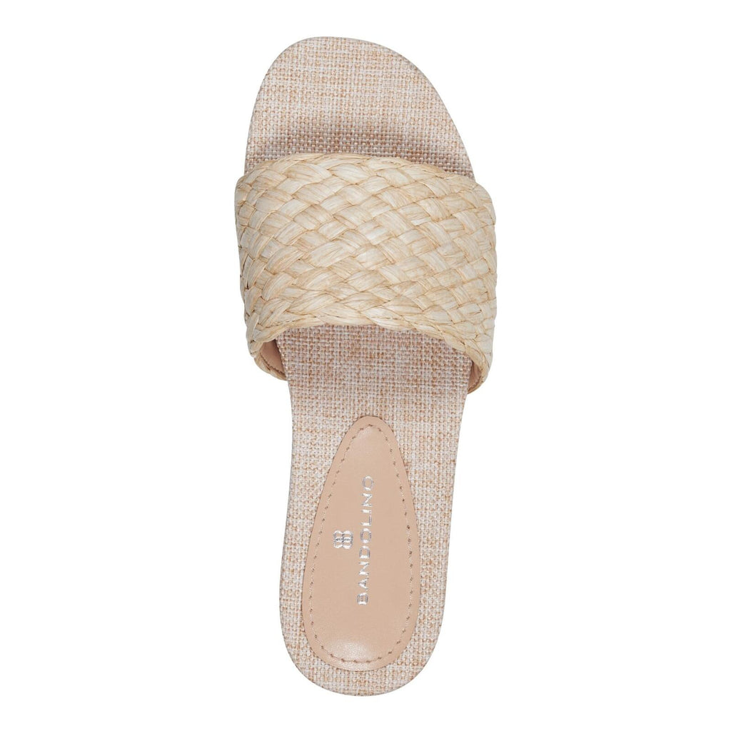 Bandolino Women's Deedee Sandal, Light Natural 110, 9