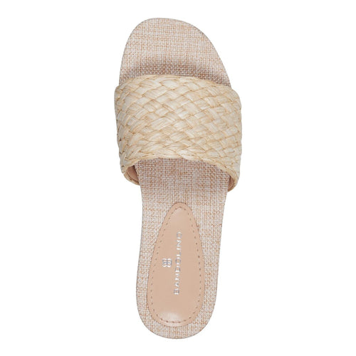 Bandolino Women's Deedee Sandal, Light Natural 110, 9