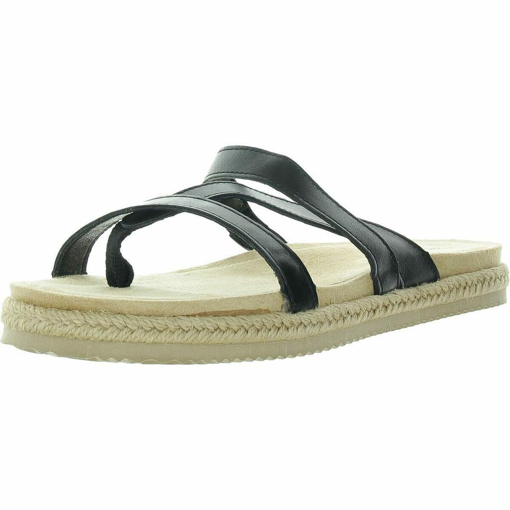 Easy Street Women's Song Slide Sandal, Black, 8 Narrow