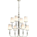 Kohler Lighting 27442-Ch08 Tresdoux 8 Light 24  Wide Taper Candle Chandelier -