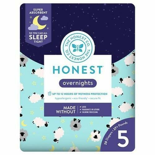The Honest Company Overnight Dpr-Sleepy Sheep-S5