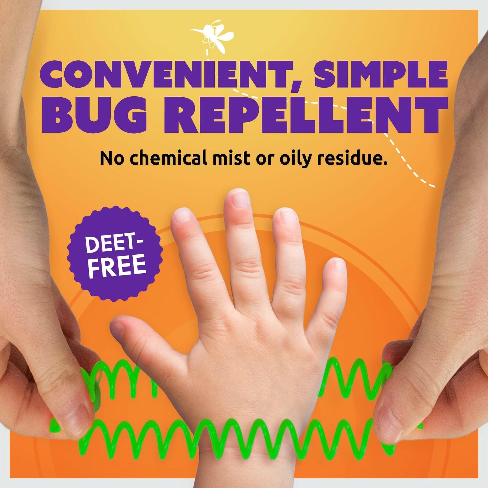 Superband Mosquito Repellent Bracelets for Adults & Kids - Pack of 25 - Long