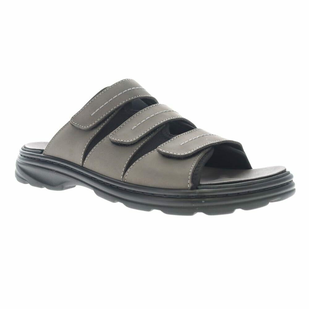 Propét Men's Hatcher Dark Grey 11.5 X-Wide US