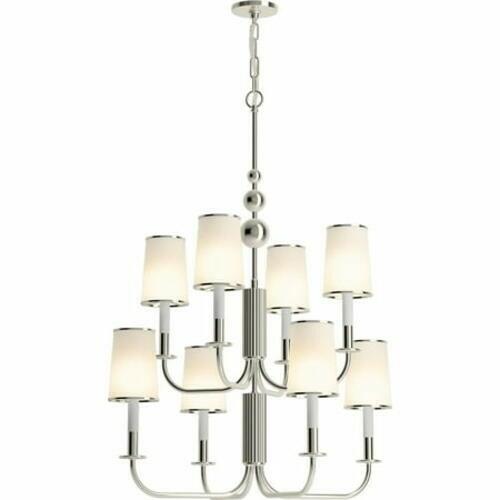 Kohler Lighting 27442-Ch08 Tresdoux 8 Light 24  Wide Taper Candle Chandelier -