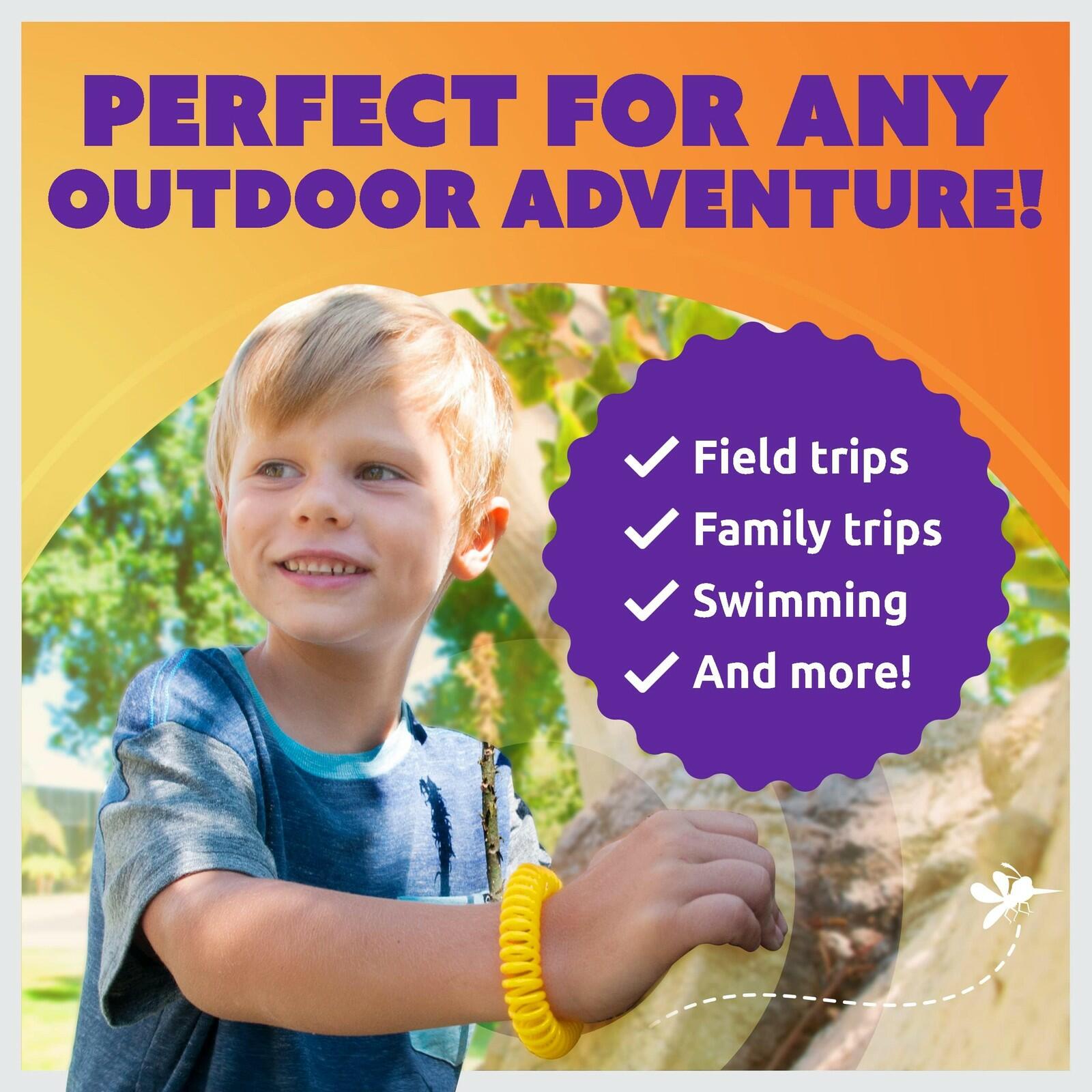 Superband Mosquito Repellent Bracelets for Adults & Kids - Pack of 25 - Long