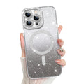 MZELQ Compatible with iPhone 15 Pro Case Plating Magnetic [Support for Magsafe]