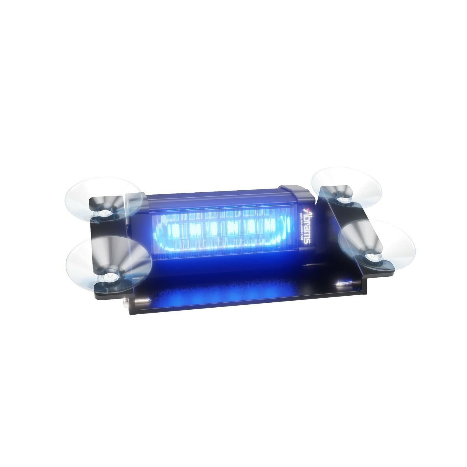 Abrams Focus 1X Series (Blue) 18W - 6 LED Police EMS EMT Vehicle Truck