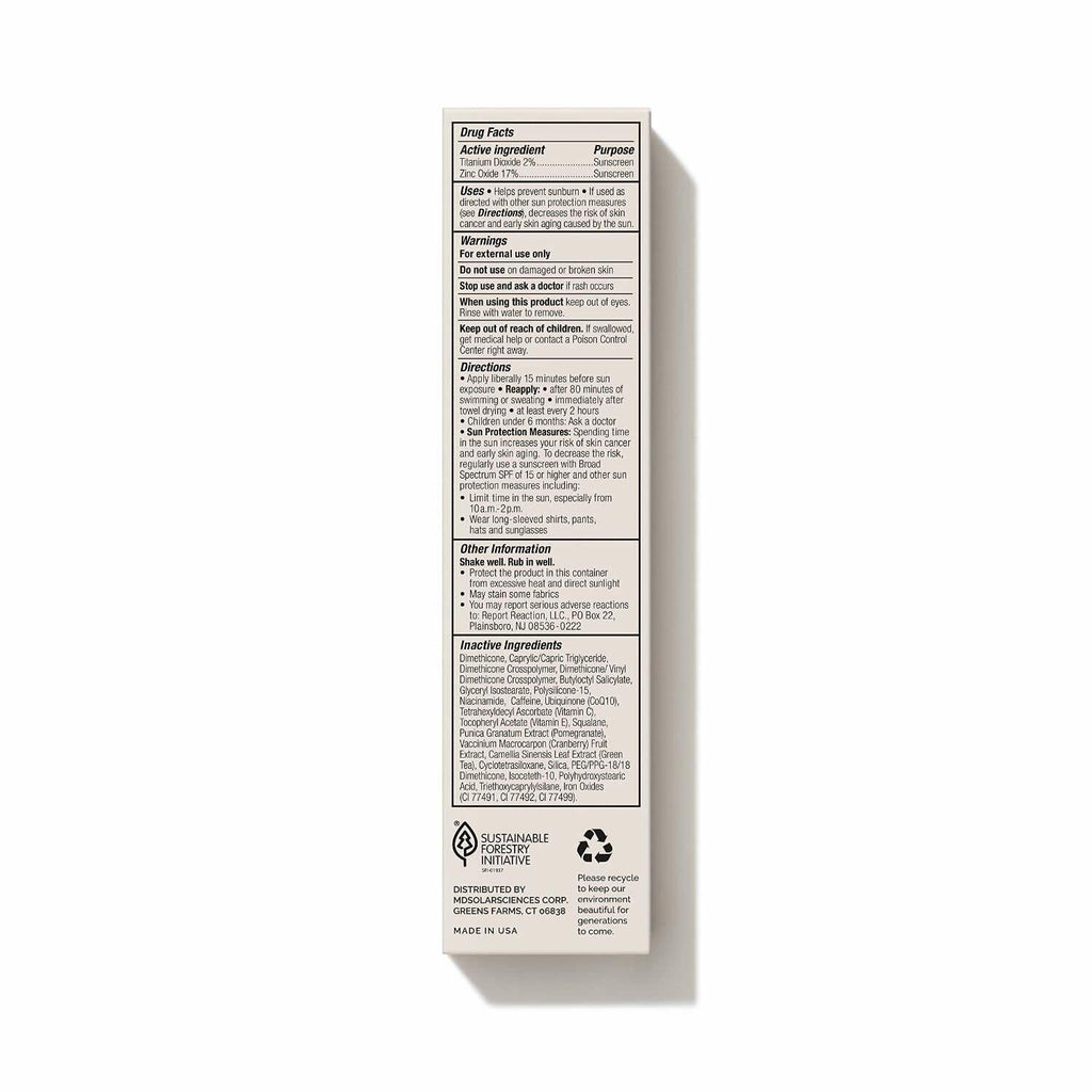 MDSolarSciences MD Mineral BB Crème SPF 50 | Tinted Broad-Spectrum UV Protection