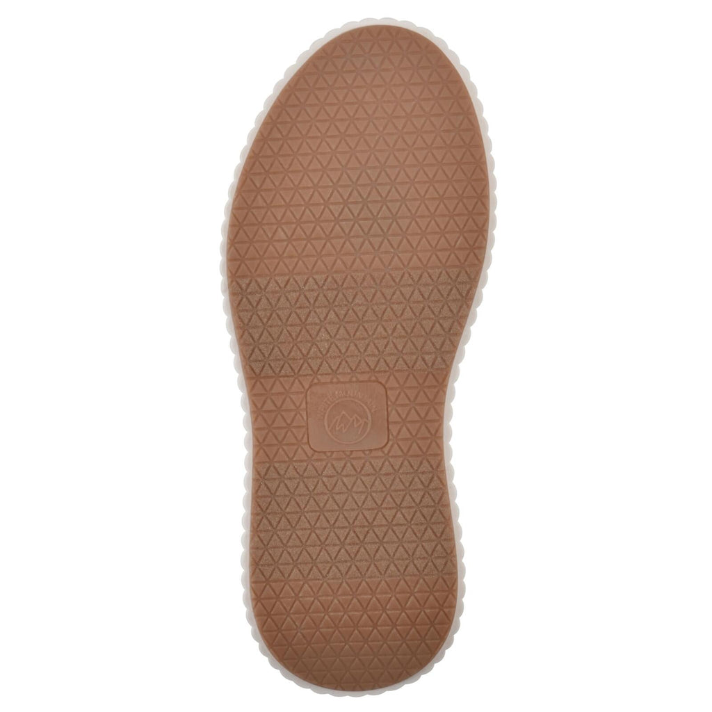 WHITE MOUNTAIN Women's Shoes Dystant Platform Sneaker, Apricot/Fabric, 10 M